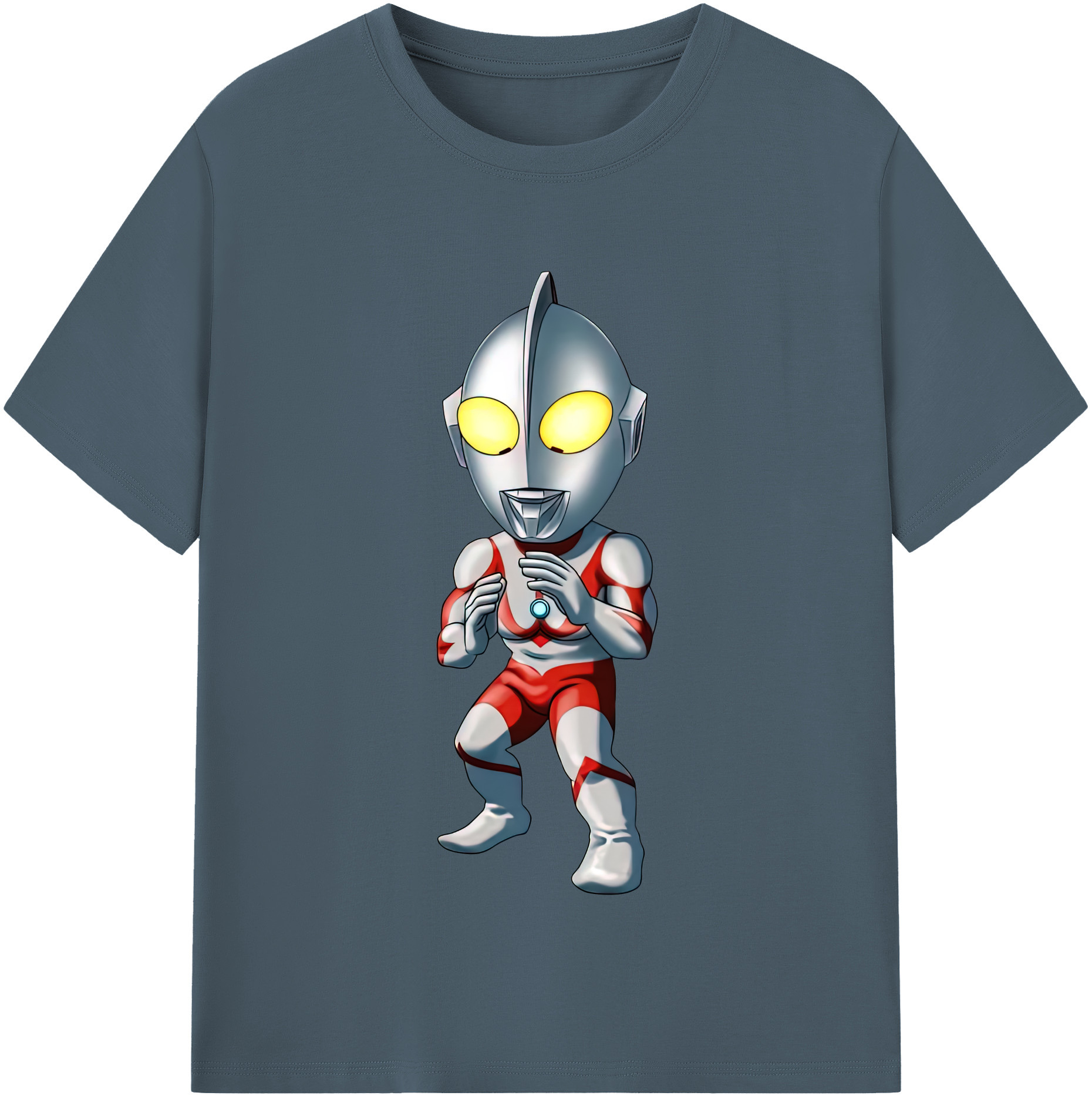 （画像用） ウルトラマン Ultraman 綿100％半袖Tシャツ（フロントプリント）